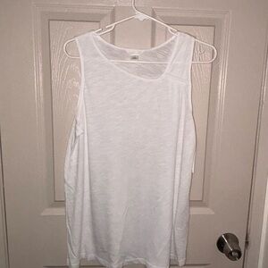 Caslon White Tank Top